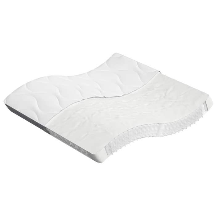 VidaXL Matelas à ressorts ensachés moyen 160x200 cm 372818
