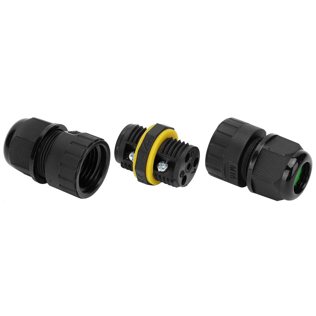 Waterproof Electrical Cable Connector 3Core Outdoor Wire Joint M163P IP68 0.5~1.5 Mm23.5?7mm