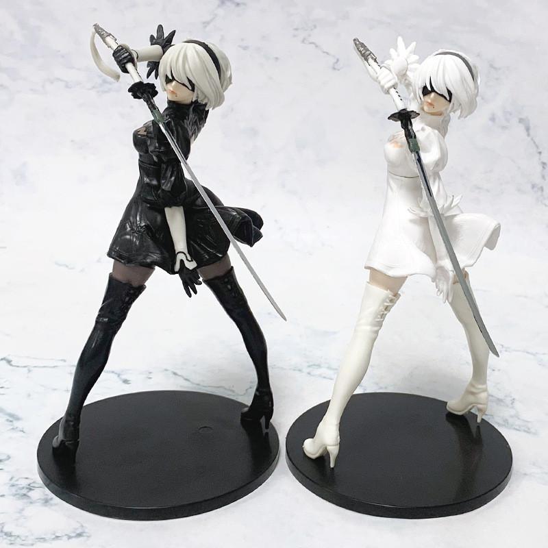 Фигурка из ПВХ Nier Automata YoRHa № 2 Тип B с шарнирным дизайном для коллекционеров