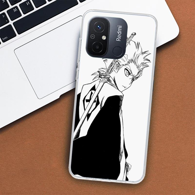 Bleach Hitsugaya Toushirou Phone Case For Xiaomi Redmi 12 13 12C 13C 14C 10 10C 10A 9 9C 9A 9T 8A 8 7A 7 6A 6 Pro K80 K70 K60 K4