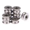 10Pcs V Groove Sealed Ball Bearing Guide Track Roller Embroidery Machine