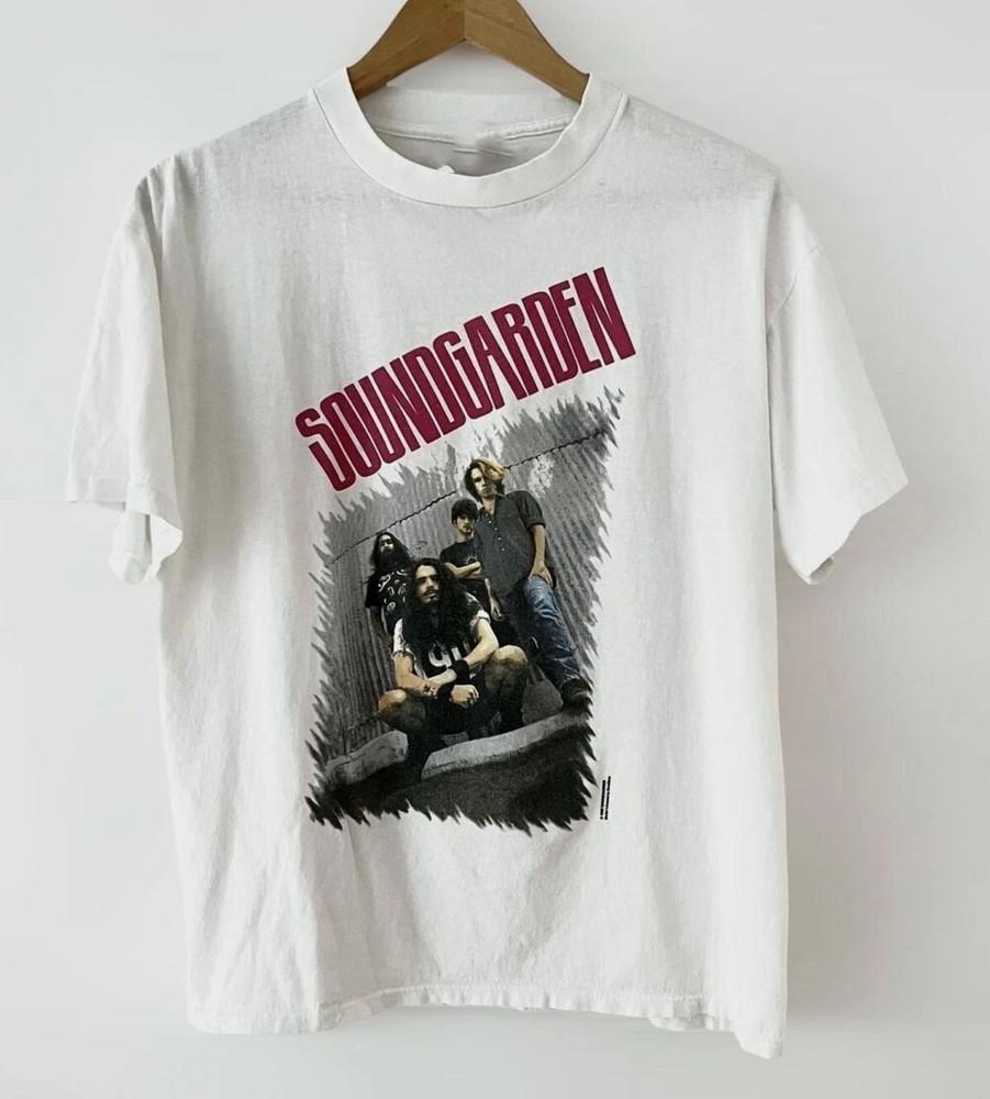 1992 Soundgarden Винтажная Группа Гранж все размеры Новая Футболка Унисекс Футболка