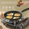 Посуда для яичных блинов из медицинского камня с 4 отверстиями для приготовления яиц, ветчины, утолщение и прочность, сковорода с антипригарным покрытием для завтрака, бургера