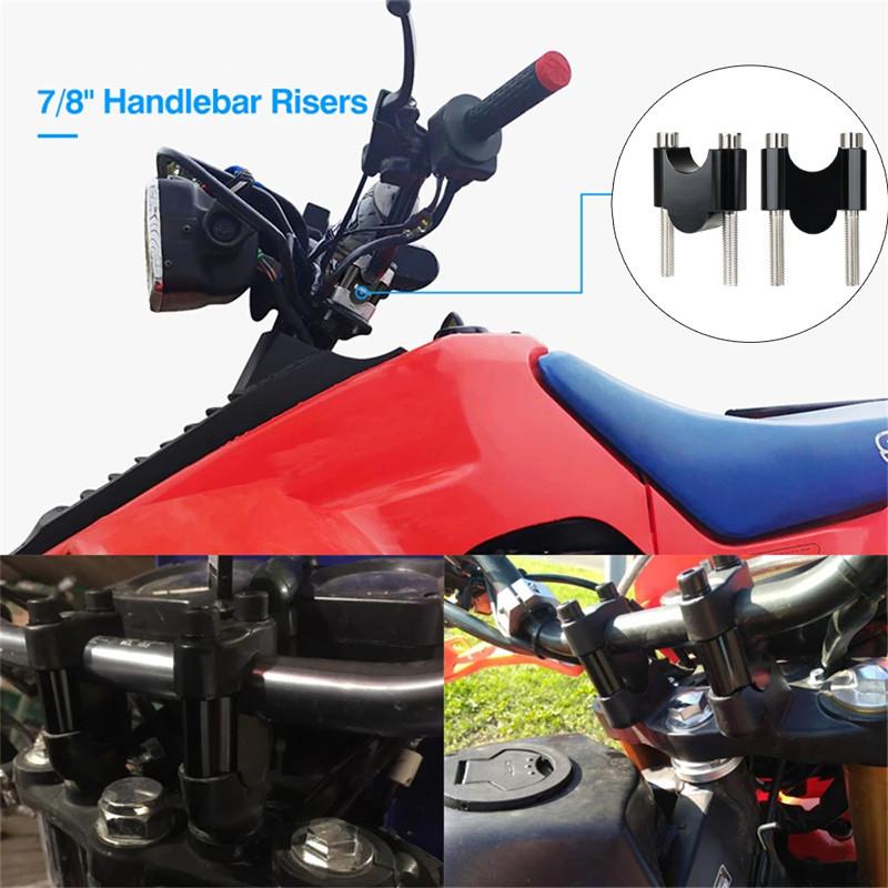 Зажим для крепления подъемной ручки руля мотоцикла универсальный 28 мм 1 1/8" 22 мм 7/8" для Honda для BMW