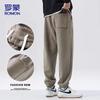 Мужские свободные повседневные спортивные штаны с манжетами