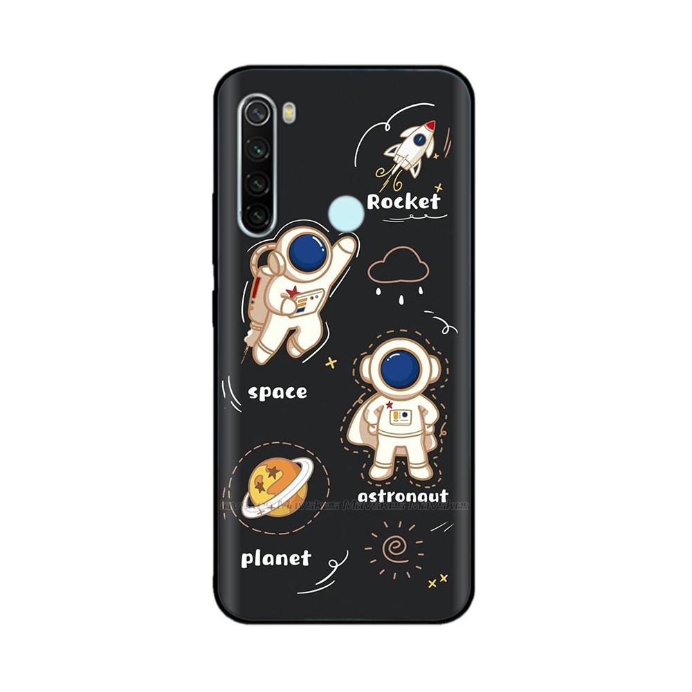 Для Xiaomi Redmi Note 8T Чехол с узором Полная защита Мягкий жидкий силикон Мультяшный чехол для Redmi Note 8T Note8T Оболочка Fundas