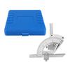 Carbon Steel Fine Tuning Angle Finder Ruler 0320 Degrees  Universal Bevel Protractor Meter