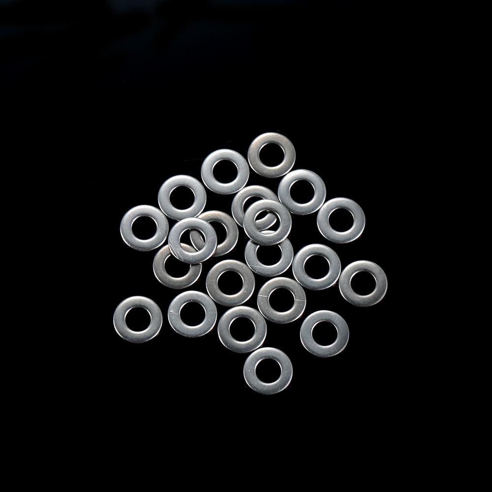 105 шт., набор прокладок из нержавеющей стали 304, набор прокладок с плоским уплотнительным кольцом O-типа (M3