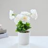 Sunflower Plant Simulation Bonsai Placement Fake Plant Flowerpotted Artificial Flower  Party Decor