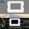 Белая накладка на рамку экрана GPS-навигатора 7 дюймов для Jeep Wrangler JL JT 2018+