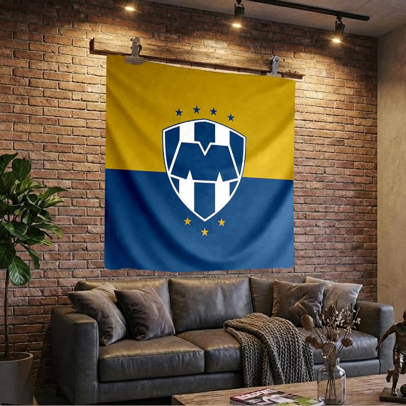 1PC Monterrey Team Spirit In Action Tapestry, Unique Design Tapestry, Wall Decor for Bedroom,Livingroom, Playroom,Heartwarming Fan Holiday Gifts
