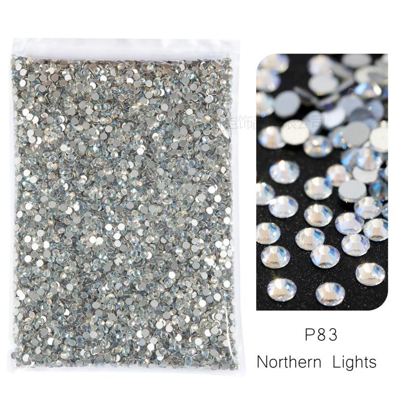 P72-180 Стеклянный нейл-арт Большая сумка с плоским дном и бриллиантами, посеребренные DIY Ювелирные изделия с бриллиантами Аксессуары Чехол для мобильного телефона Аксессуары со стразами