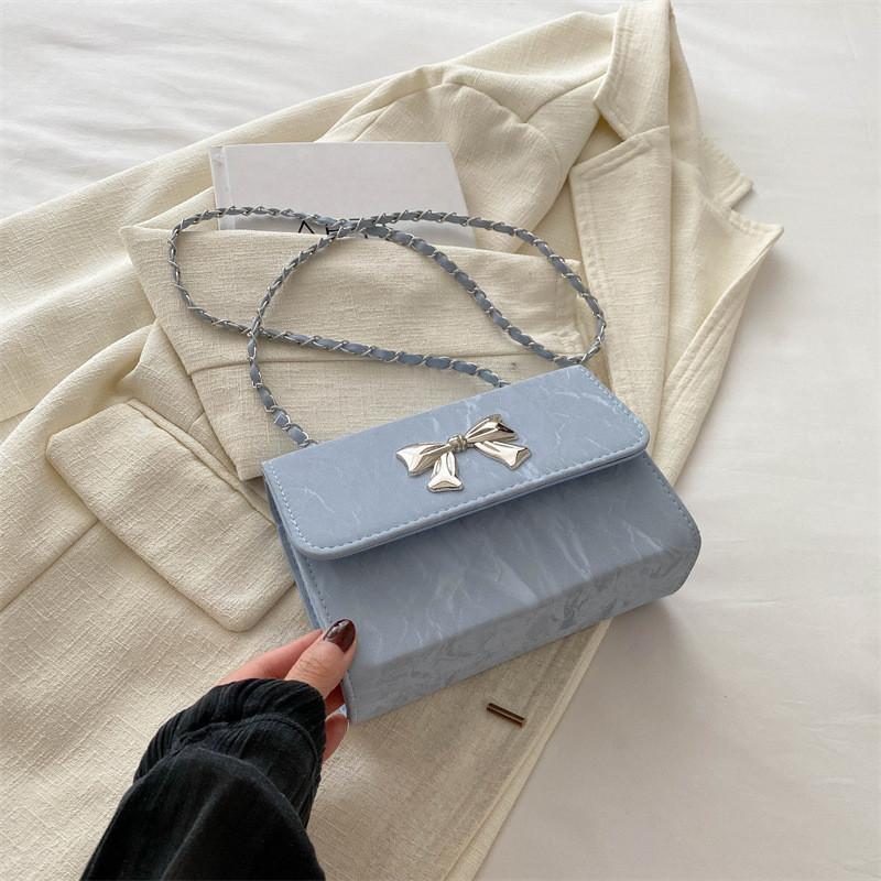 Stylish Trendy Street Chic Crossbody Bag For Women 2024 Summer Chain Shoulder Bag With Magnetic Closure
