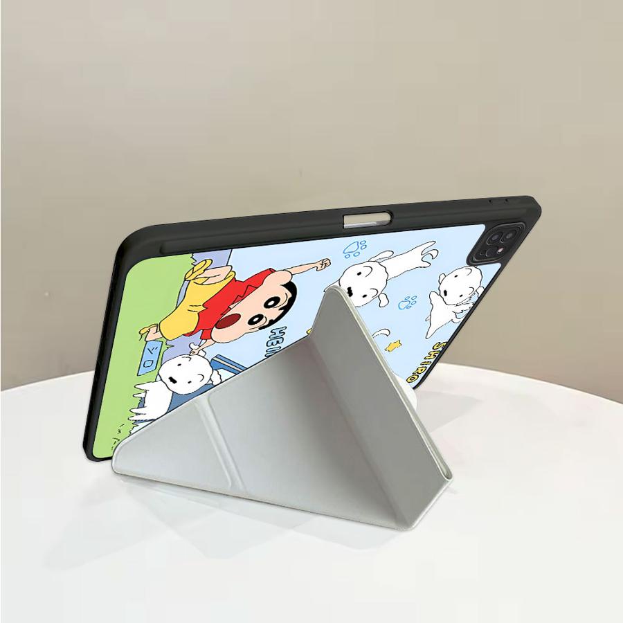 Tablet Case For iPad Air 4 5 M3 M2 1 2 M4 11inch Pro 2025 Pro 11th 10th 9th 8th 7th 12.9inch Mini 6 7 Holder Cover Cute Cra-yons