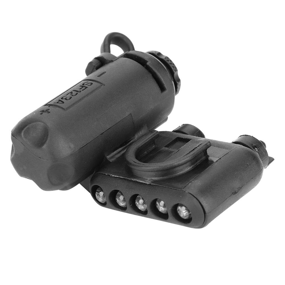 Тактический военный фонарь для шлема, полевой сигнальный фонарь для выживания (черный)