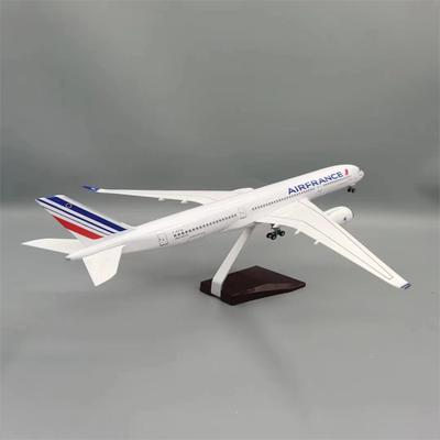 Большая модель 1:Самолет в масштабе 142 Airbus A350 Air France Модель самолета Литье под давлением Пластик Смола Модели самолетов Декор Комната Коллекция