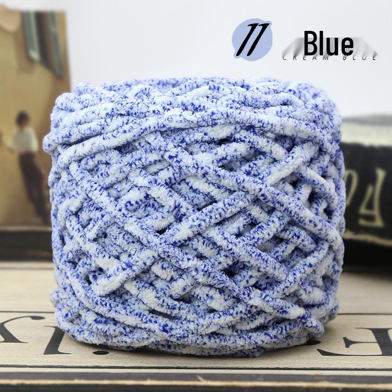 Толстая пряжа Ice Wool для вязания одеял, тапочек, шейных платков и шарфов