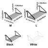 Space Saving Clothes Drying Rack Wall Mounted Hanging Clothes Rack Shoe Rack  for Balcony