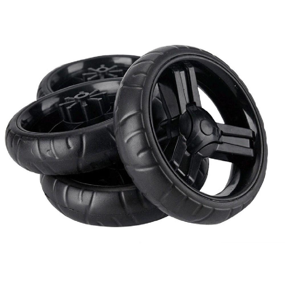 Anti Slip EVA Luggage Tire Wheel Travelling Trolley Caster Wheelchair Caster Shoppin Cart Wheels