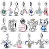 Медный Шарм Звезда Луна Светлячок Путешествия Сердце Подвеска Подходит Оригинальным Бусинам Изготовление Мода Женские Украшения Подвески