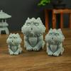 Feng Shui Ornaments Foo Dogs Bonsai Aquarium Fish Tank Statue Asian Oriental Statues Qi Lin Figurines Garden Decoration Desktop Attract Wealth Luck