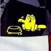 Стильные милые наклейки с изображением кота Саймона, кузова автомобиля, окна, светоотражающие наклейки, украшения, авто наклейки