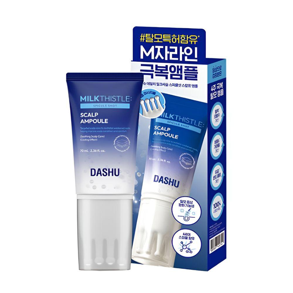 DASHU Daily Anti Hair Loss Spicule Shot Ampoule 70ml Scalp Strengthening Hair Growth Care Serum