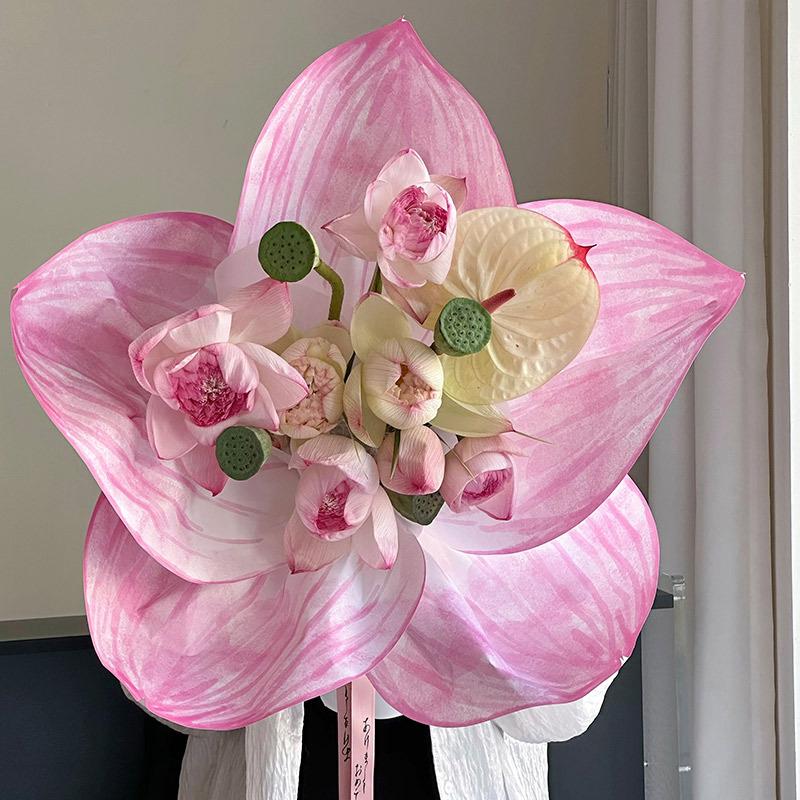 1 упаковка из 15 листов Flower Shadow, серия Bloom, упаковочная бумага, упаковочная бумага для букетов цветов, флорист