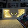 19.8cm/7.8in 3D Anime Light Box TSURUNE Like The Moon Peripherals LED Table Bedroom Night Birthday Gift Ornaments Toy Decoration