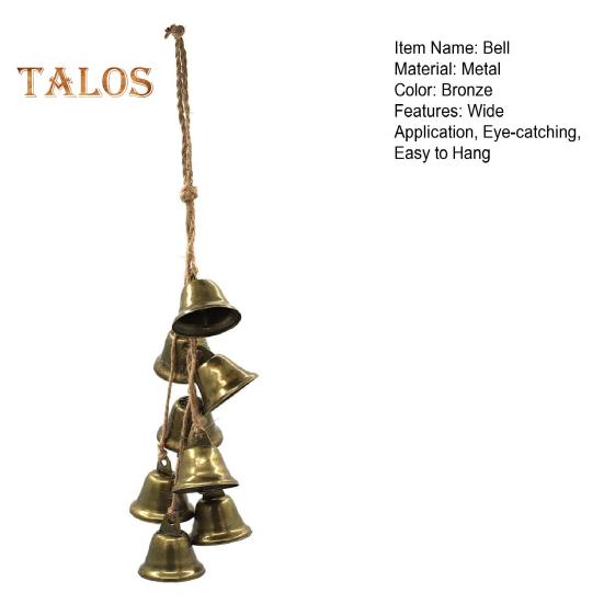 Подвеска с колокольчиком, подарок, защита дверной ручки, многоразовый уникальный подвесной колокольчик с колокольчиком ведьмы, домашний декор