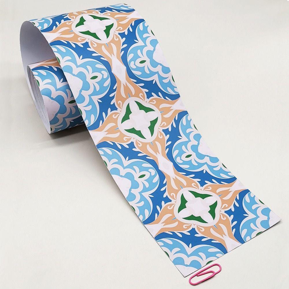 Водонепроницаемая самоклеящаяся бордюрная лента для талии, декоративная наклейка с линейным рисунком, плинтус, ванная комната