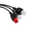 Кабель-адаптер для мотоциклов Yamaha и Honda с 3+4+6-контактными соединениями к OBD 16-контактному.