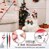 Advent Calendar Cat Christmas Advent Calendar 2025 Cat Christmas Gift Toy Cats Interactive Fishing Rod Feather Toys Mouse Plush Balls Necklaces