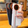 Чехол для Xiaomi POCO F7 Ultra F7 Pro, магнитный, из ПУ-кожи, с цветной вставкой, ультратонкий защитный чехол для Poco F 7 Pro