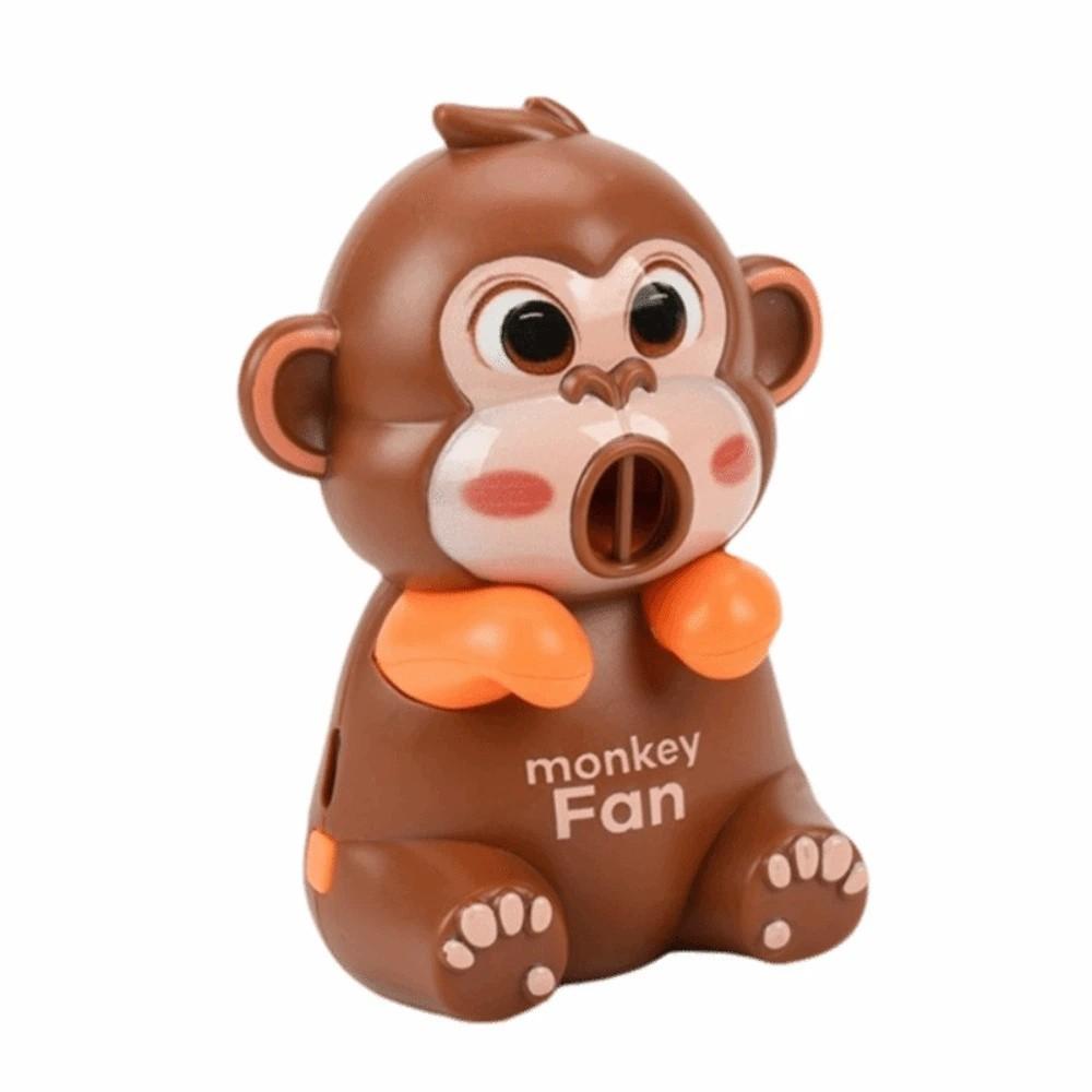 3 Speed Adjustable Monkey Hanging Cup Fan Quiet Operation Clip On Design Portable Desktop Fan Can hang cup Cartoon Style