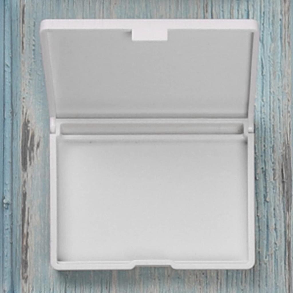 Палитра для акварельных красок, 12-луночный кейс с пылезащитной крышкой, переносной лоток для смешивания акварельных красок для студентов-художников