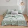 Breathable Thin Quilt Blanket Soft Quilt Blanket Comfortable Lightweight Summer Sofa Quilt Bed Cover for Hot Sleepers