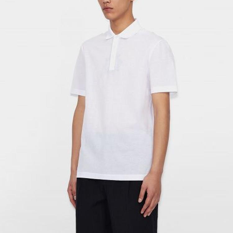 EMPORIO ARMANI Logo Printed Short Sleeved Polo Shirt 8N1F98-1JUVZ-0100