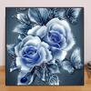 DIY алмазная живопись синие цветы набор для вышивки крестом мозаика искусство алмазная живопись полный круг/квадратный алмаз украшение дома