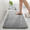 Bathroom Mat Bath Non-slip Carpets In Wash Basin Bathtub Side Floor Rug Shower Room Doormat Memory Foam 3D Pad