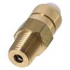 2pcs Brass Thermal Release Valve 1/4" Temperature Control Valve  Pressure Washer Pump