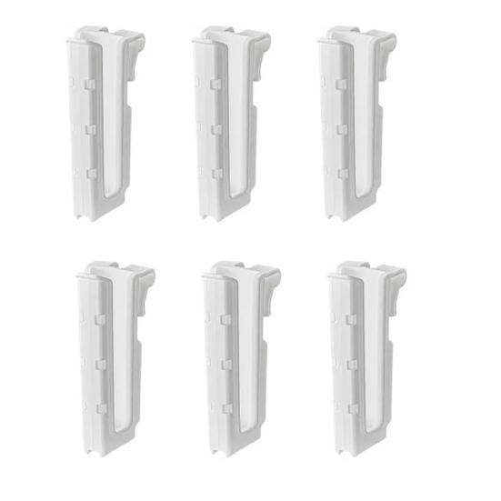 6Pcs Cup Drying Hooks Storage Racks Simple Installation Easy To Use Space Saving Glass Bottle Drying Rack Hooks