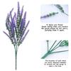 5 Bundles 5 Heads Artificial Lavender Flowers 36cm 7 Colors Fake Flowers Outdoors Garden Lavender Flowers Home Room Table Decor