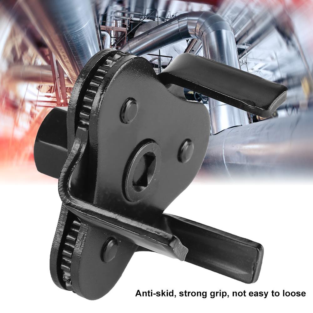 Oil Filter Wrench, Tool Drive Remover with freely Size Strong Handle for 1 2 DR 13 16 HandleBlack 3 Jaw 53 108mm 3 jaw Ø 53 108 mm