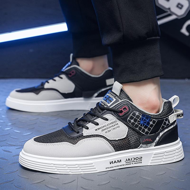 Новые мужские сетчатые спортивные кроссовки для сноуборда, трендовые дышащие повседневные мужские кроссовки для сноуборда