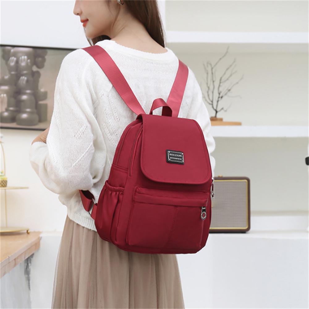 Backpack Casual Fashion Women's Summer New Student Travel Backpack Women's Oxford Cloth Bag