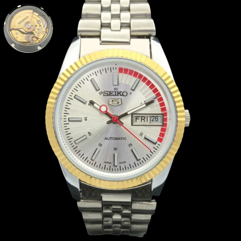 ВОССТАНОВЛЕННЫЕ ВИНТАЖНЫЕ МУЖСКИЕ АВТОМАТИЧЕСКИЕ ЧАСЫ SEIKO С ПРОЗРАЧНОЙ ЗАДНЕЙ СТОРОНОЙ ЯПОНИЯ a304860-9 SKU575a-a304860