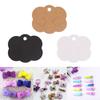 Pack of 100 Hair Clip Cards Decorative Necklace Cards Jewelry Display Cards Paper Texture Necklace Packaging Cards