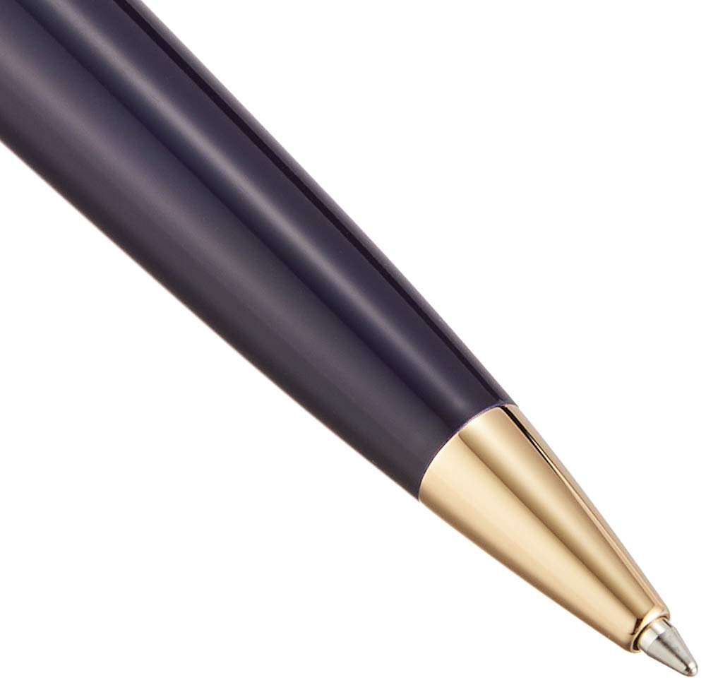 Waterman Expert Essential Ballpoint Prussian Blue Fine Gift Box Genuine Imported 2093763 Pen, GT, Nib, Oil-Based Ink, Included, Product,