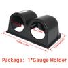 2 inches 52mm Universal Car Gauge Bracket Black Single Bracket Double Bracket Triple Bracket Car Gauge Pod Car Meter Holder